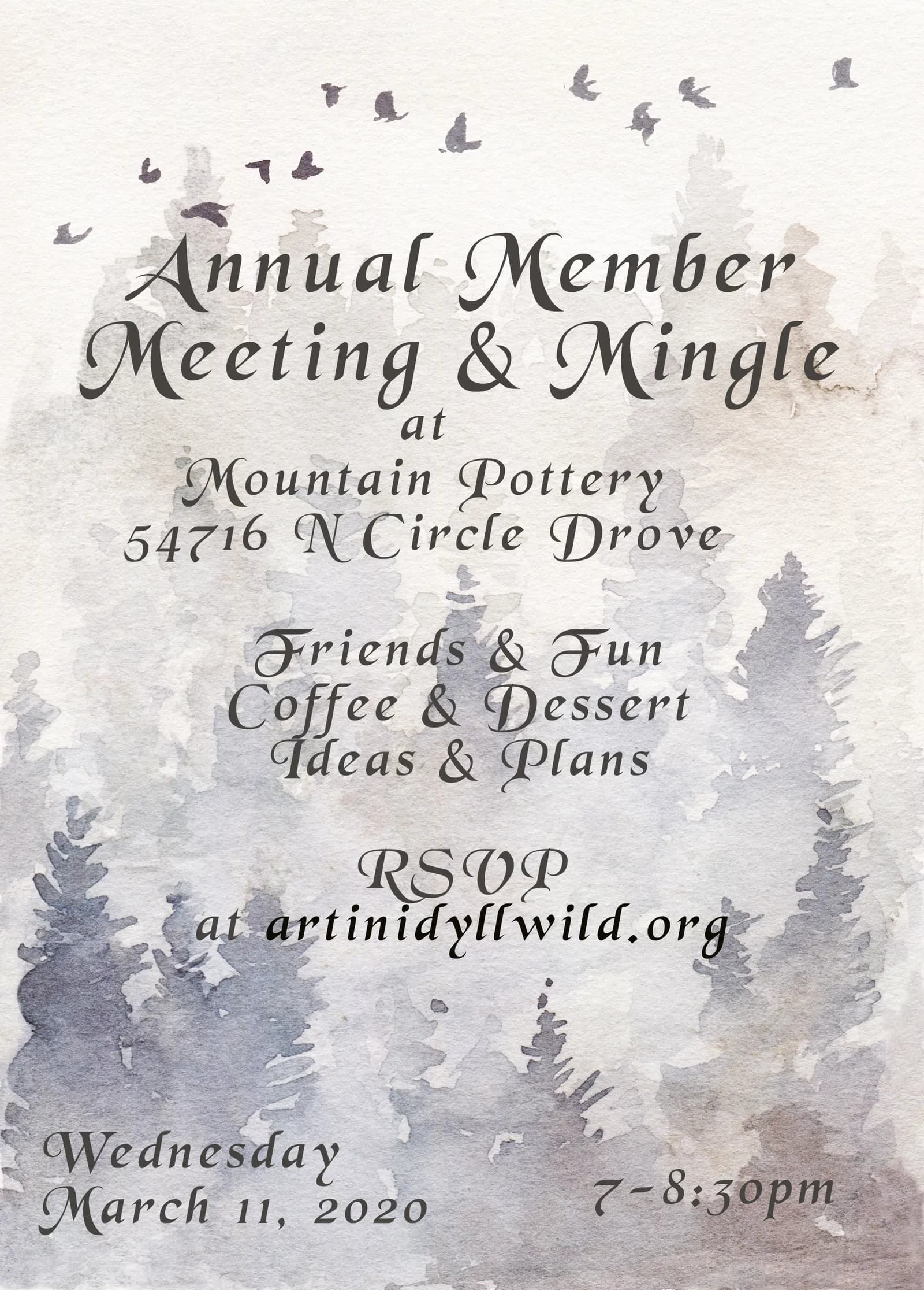 Annual Member Meeting & Mingle