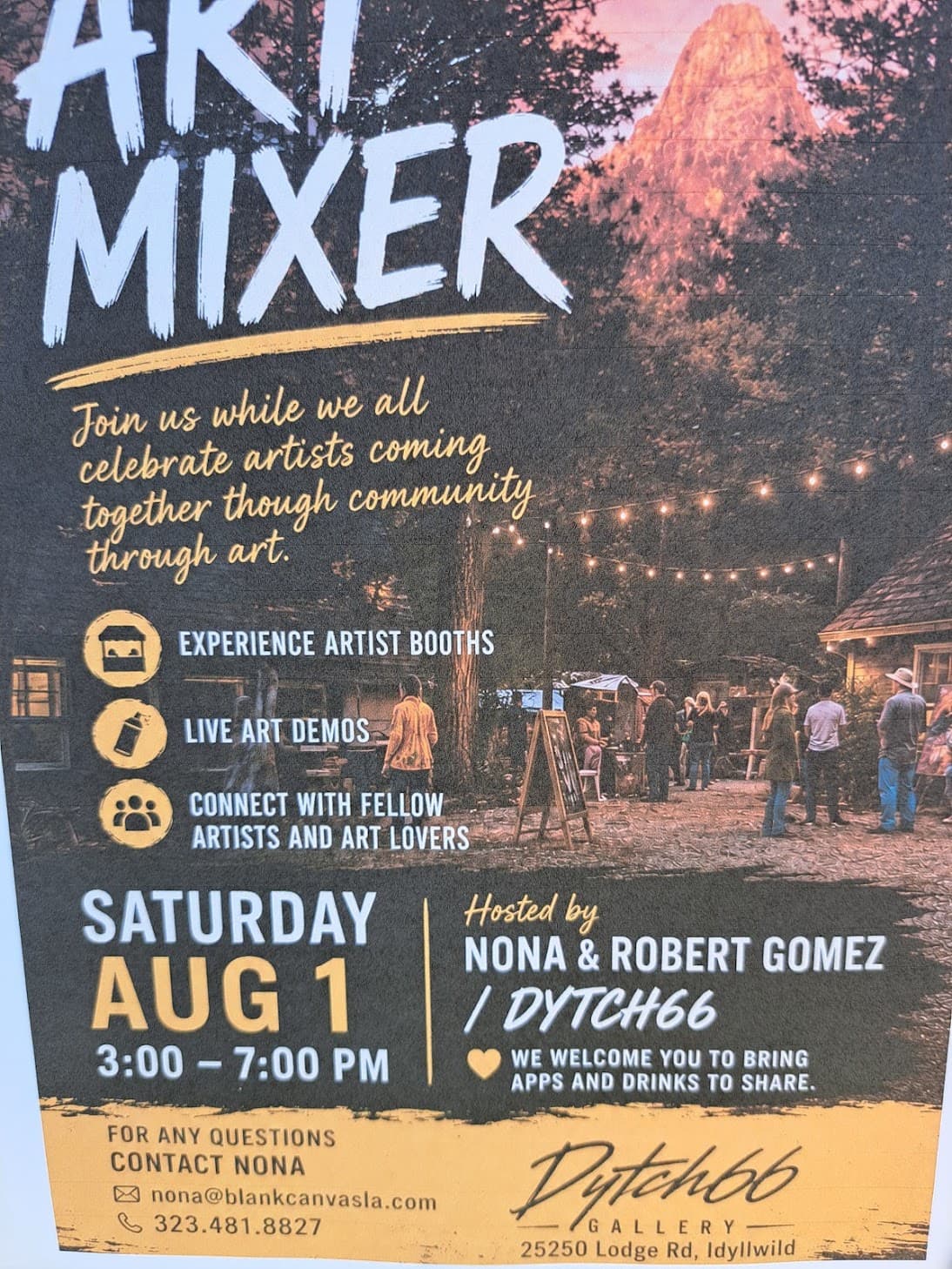 art mixer@ ditch66 gallery
