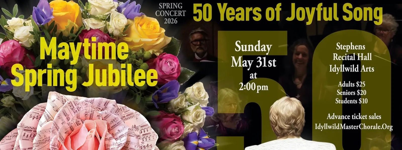 Master chorale's Maytime Spring jubilee@ stephen's recital hall