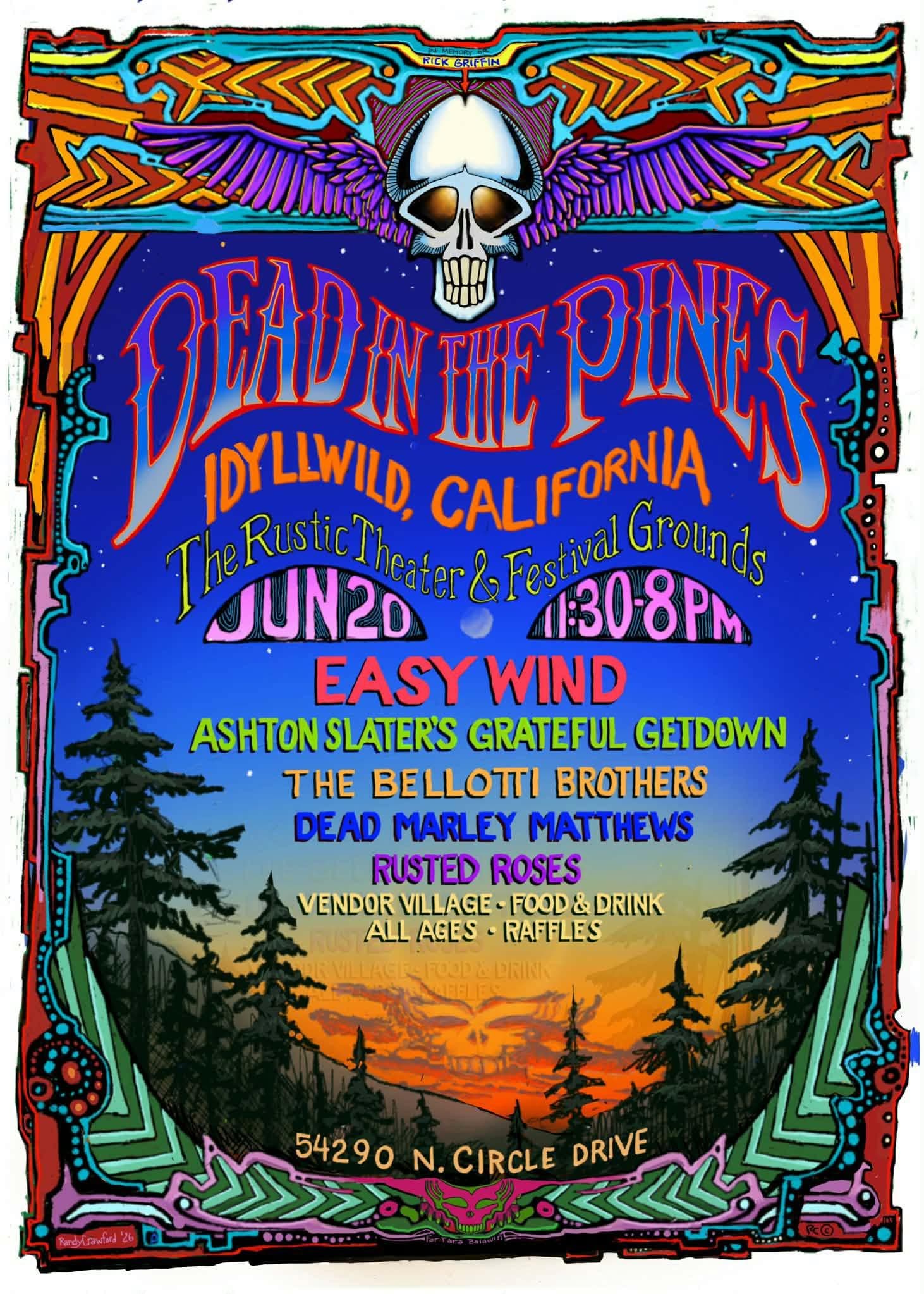 dead in the pines@ rustic theatre