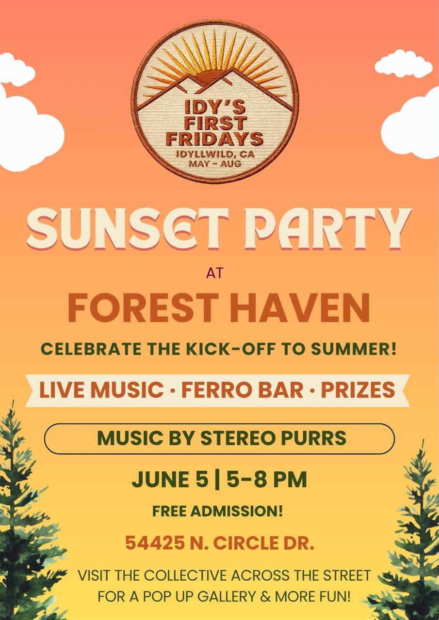 sunset party@ forest haven