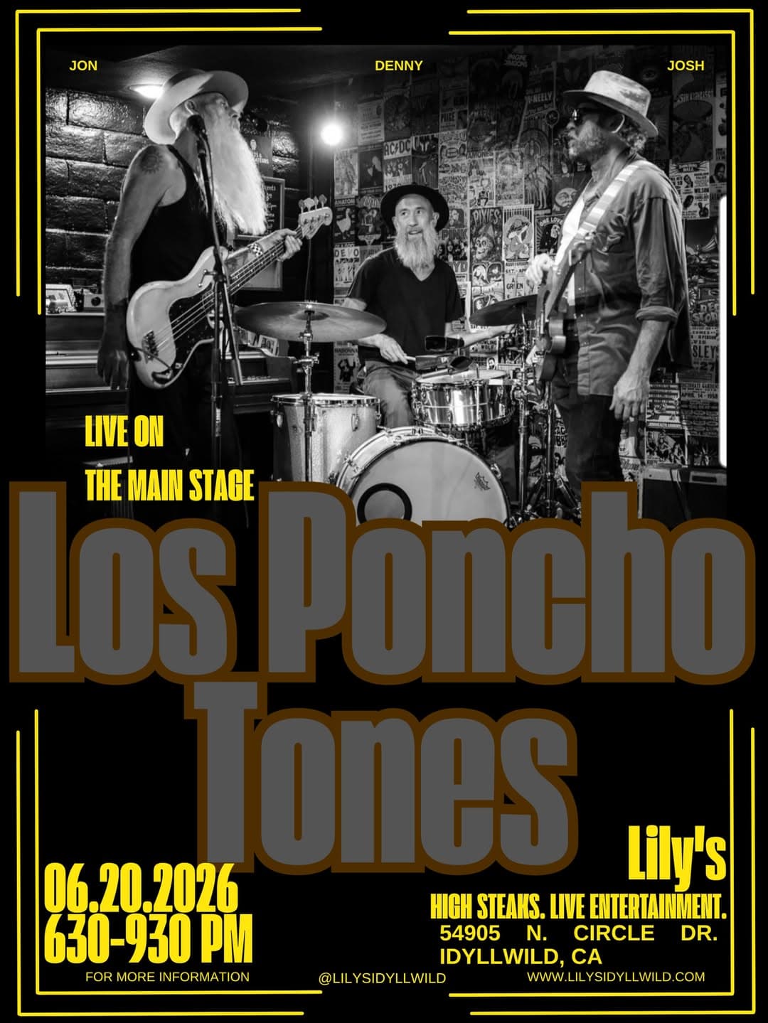 los poncho tones@ lily’s restaurant