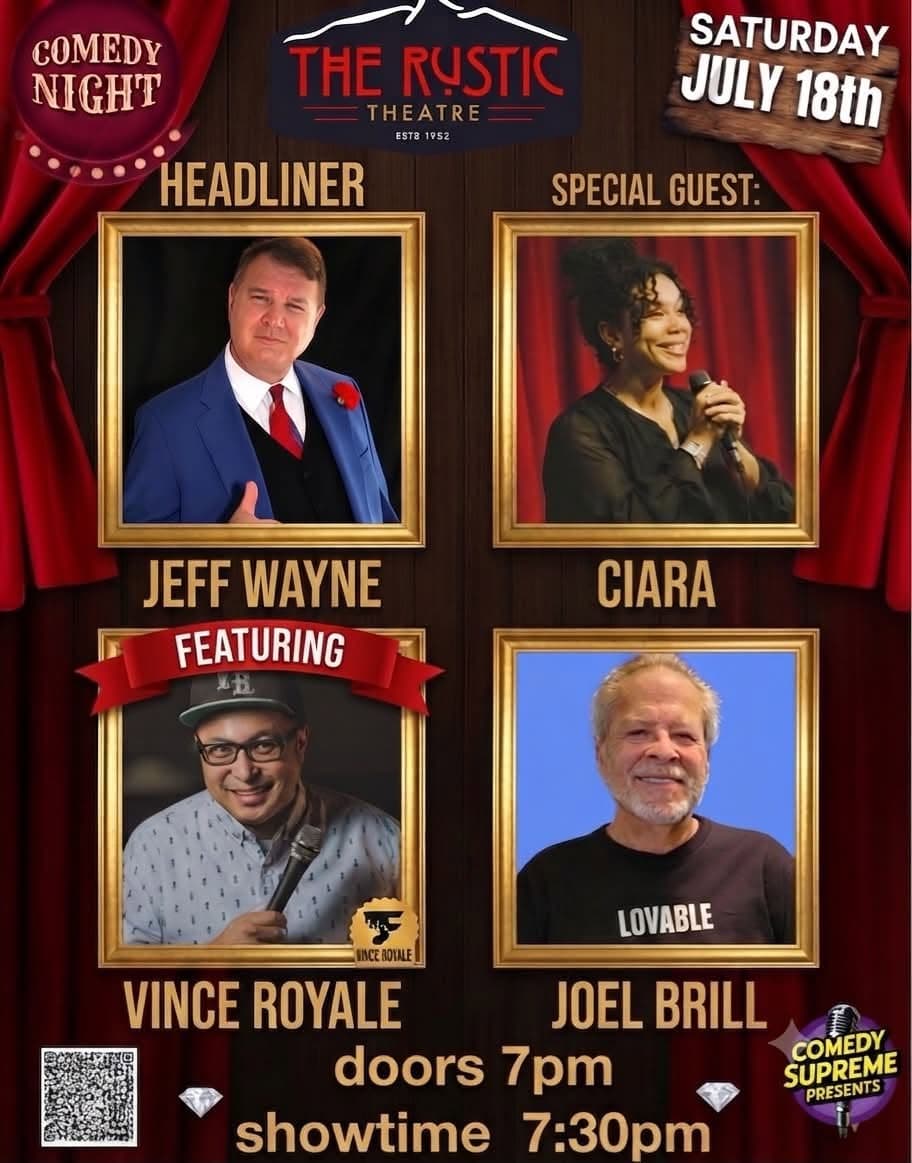 COMEDY SUPREME PRESENTS@ rustic theatre