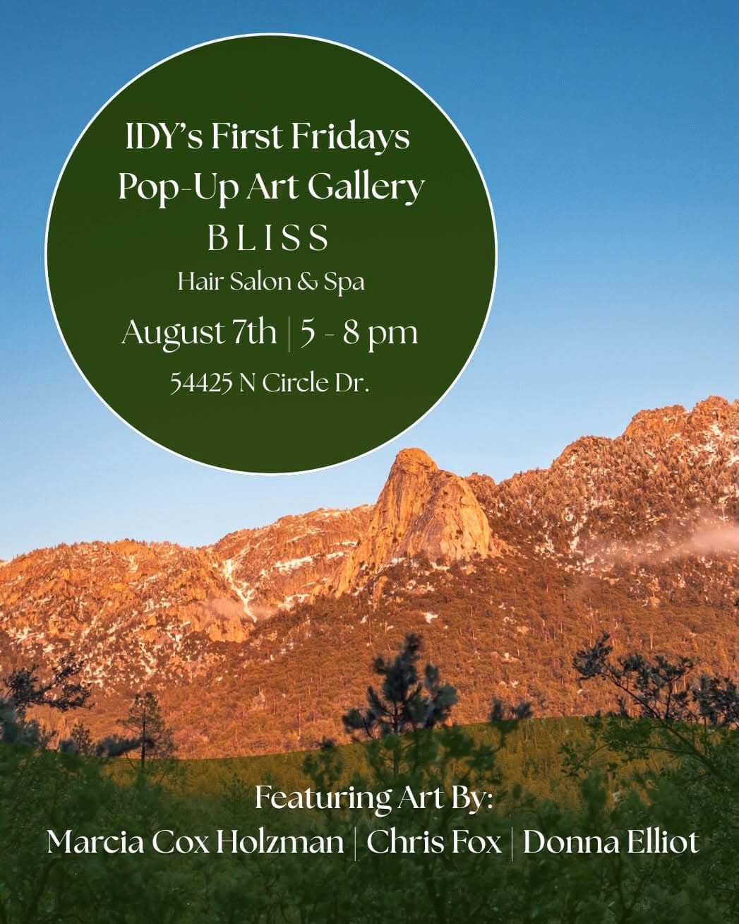 Flashback First Friday@ bliss hair salon