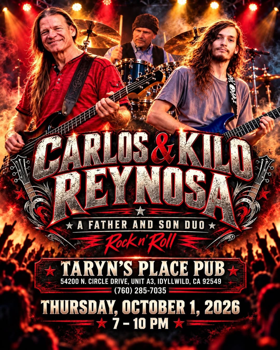 carlos and kilo reynosa@taryn's place