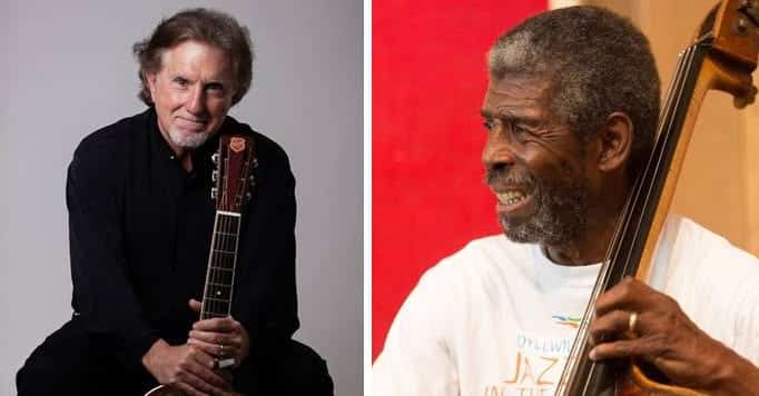 Jac Jacaruso and Dr Marshall Hawkins@ cafe aroma