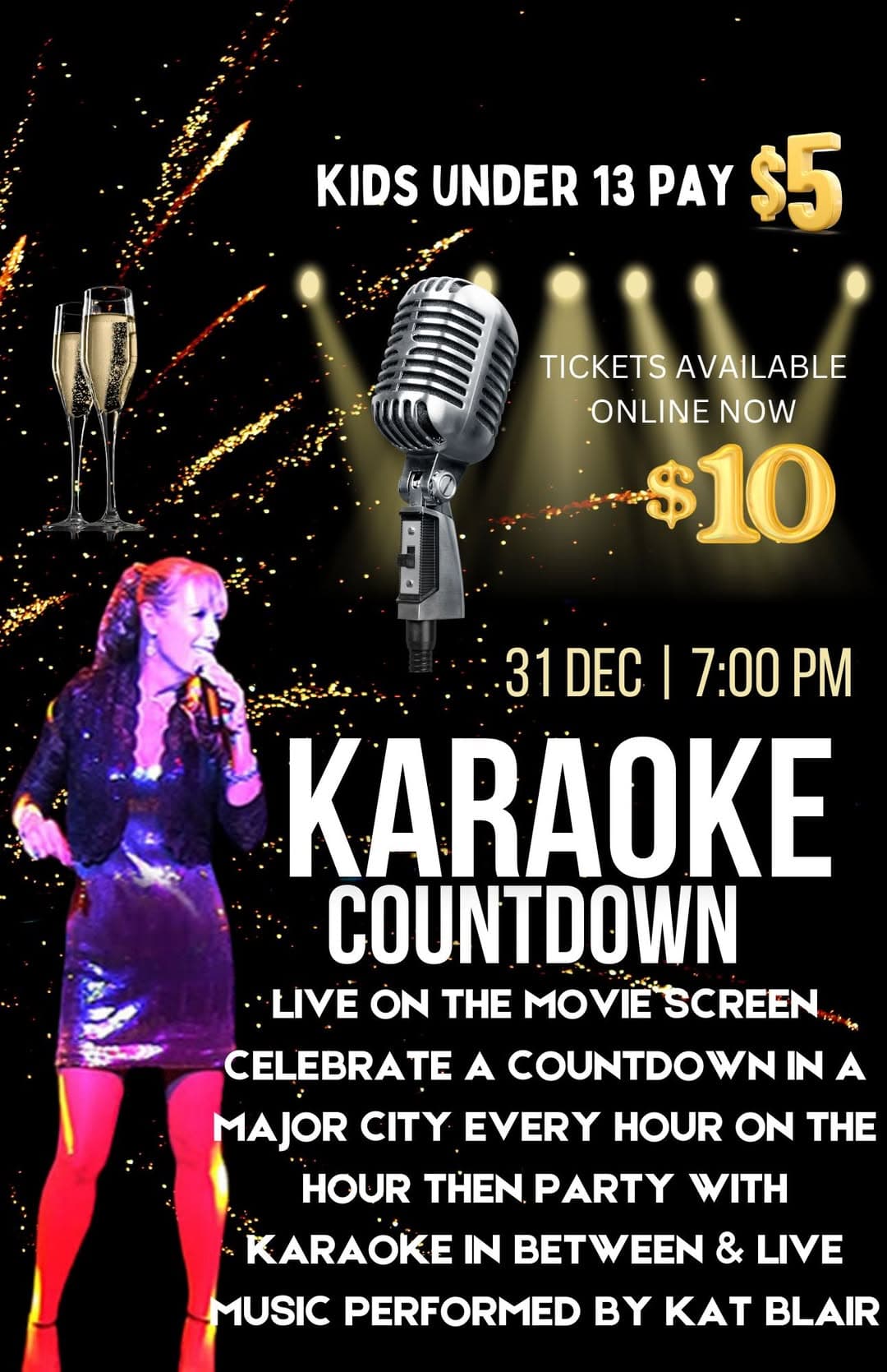KARAOKE COUNTDOWN 2026@ rustic theatre