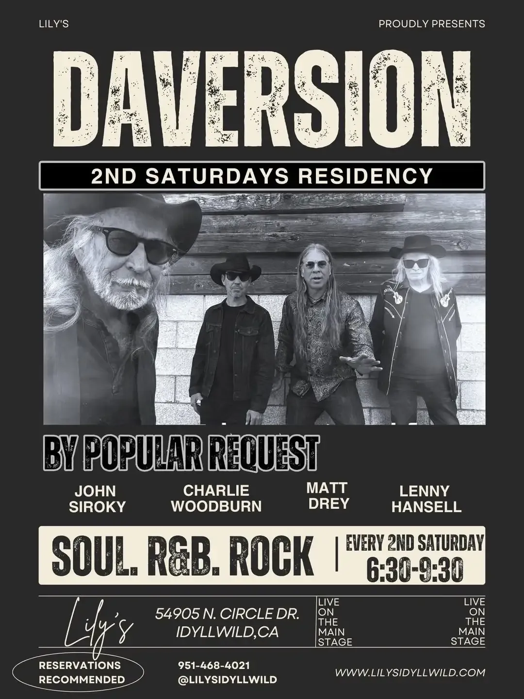 daversion@ lily's restaurant