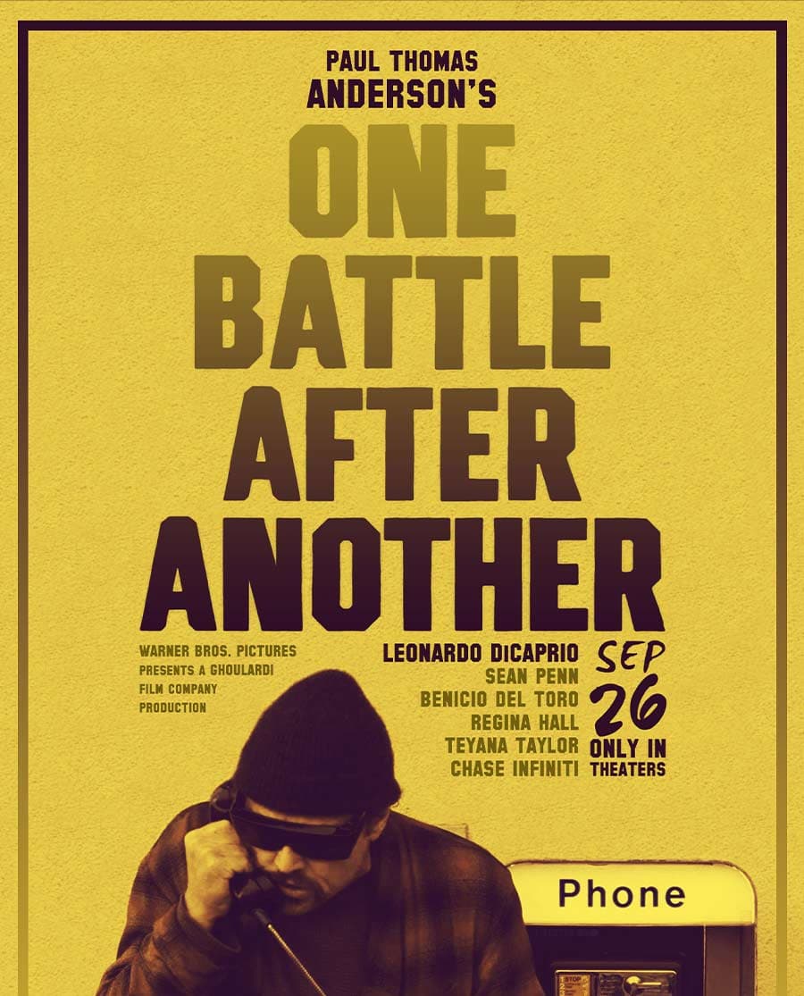 movie: one battle after another @ rustic theatre