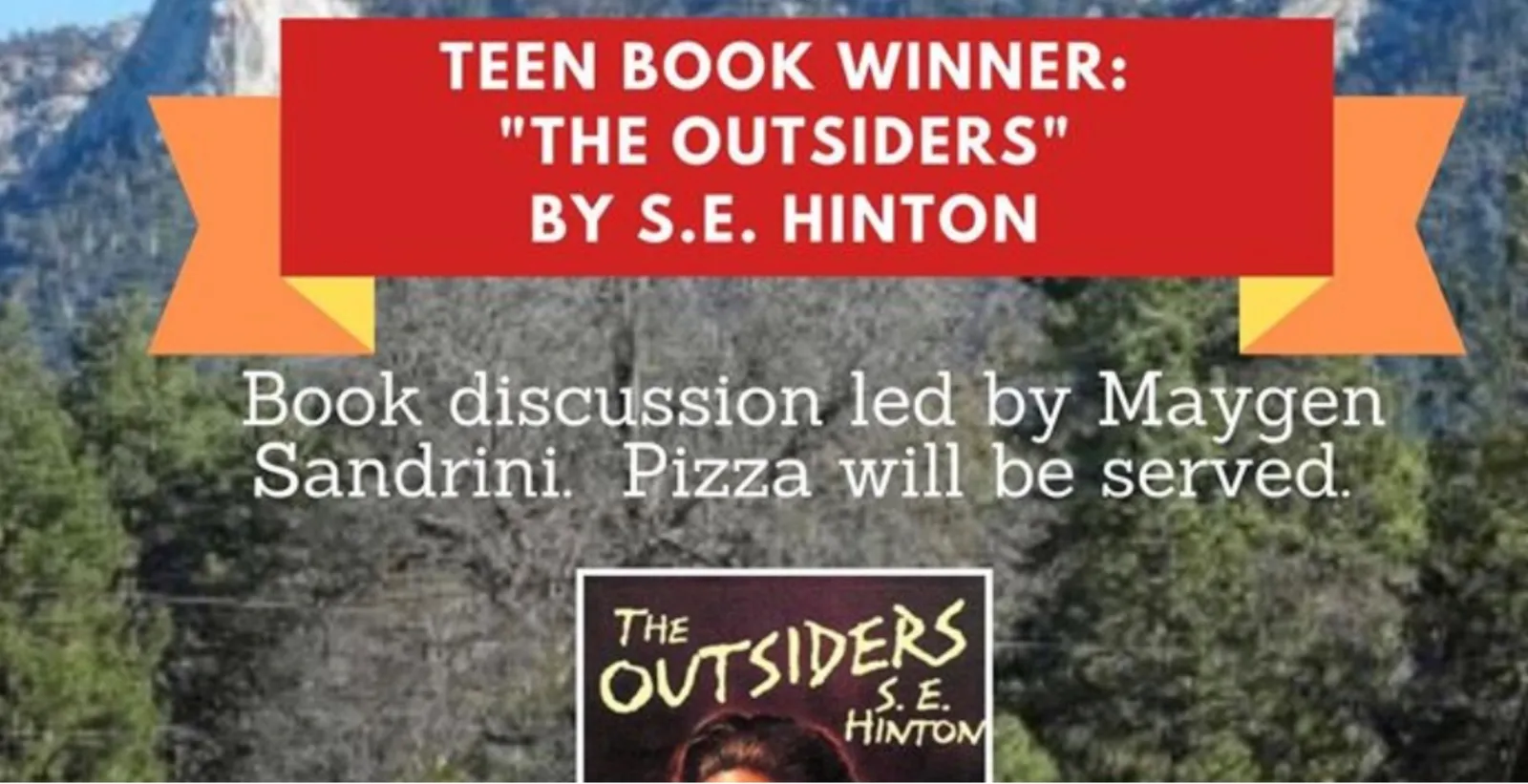 Idyllwild Reads: Teen book discussion on "The Outsiders"
