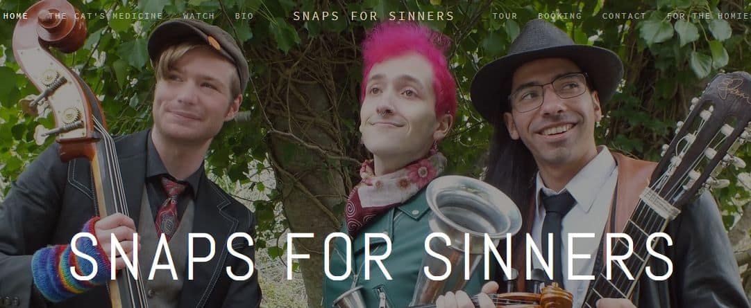 Snaps for Sinners at Cafe Aroma