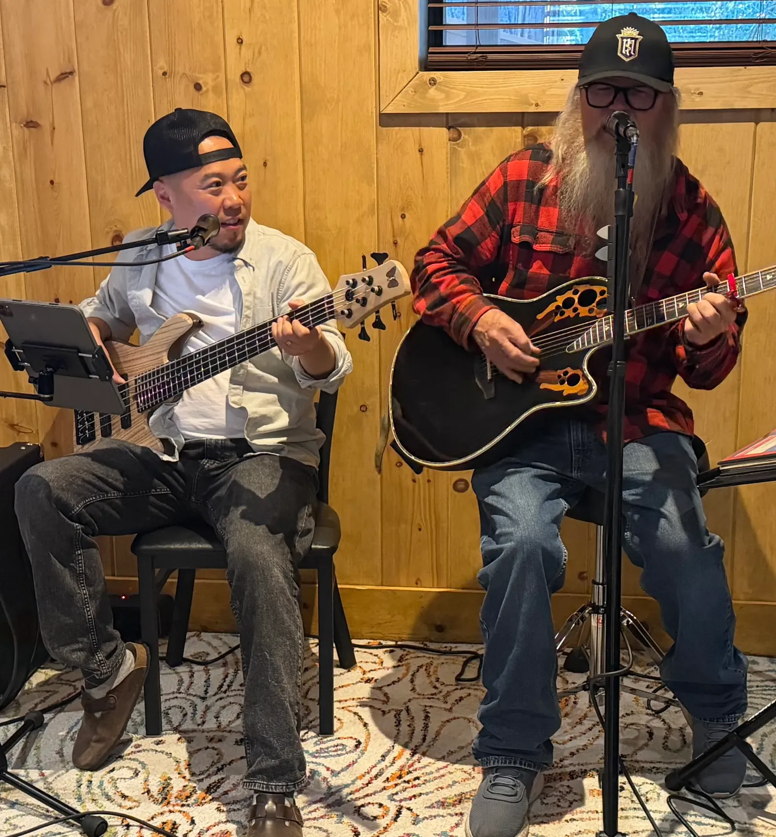 Kevin Kertin and friends@ the peak restaurant