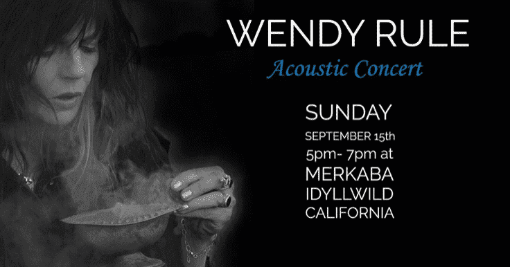 Wendy Rule Acoustic Concert at Merkaba