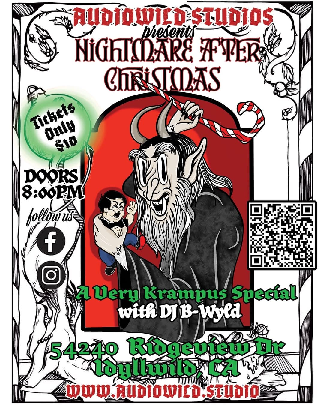 nightmare after christmas@ audiowild studios