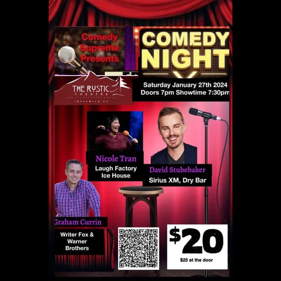 COMEDY SUPREME PRESENTS @ rustic theatre