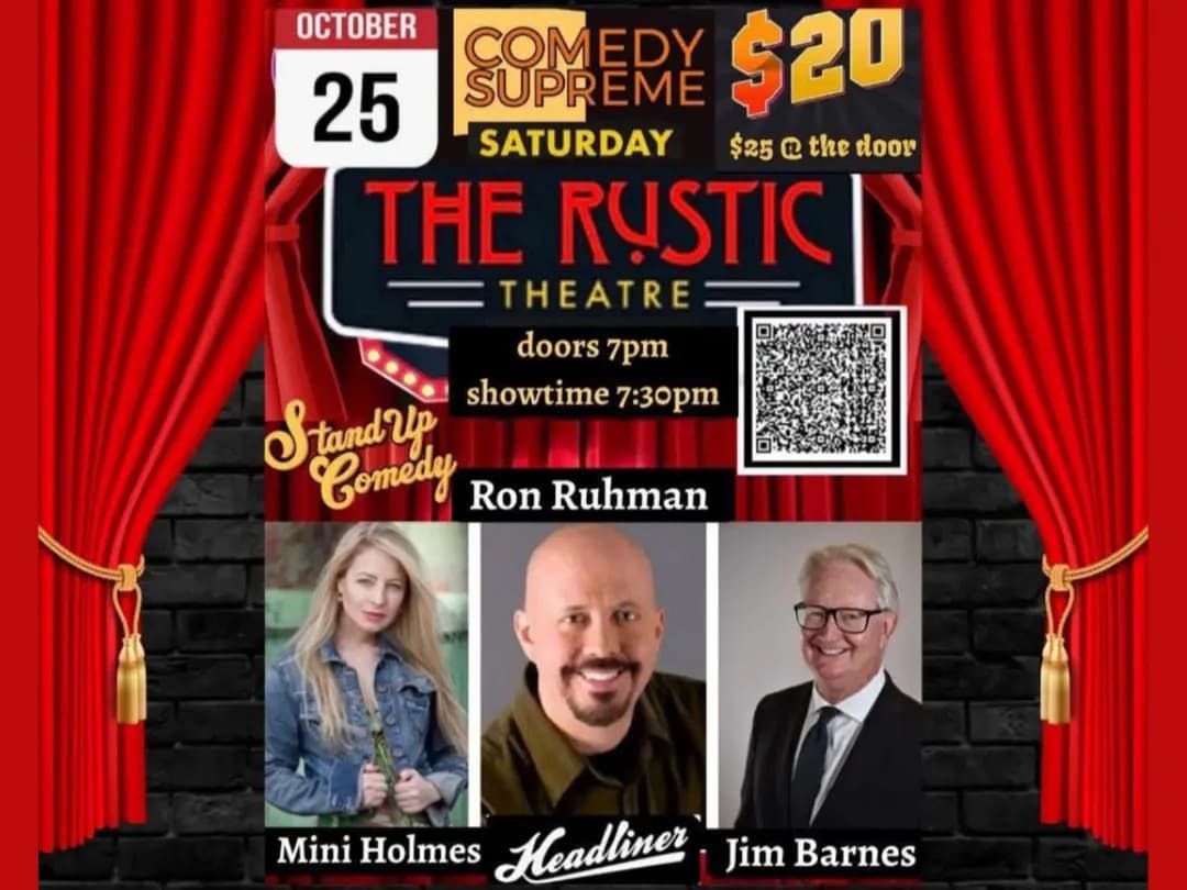 COMEDY SUPREME PRESENTS@ rustic theatre