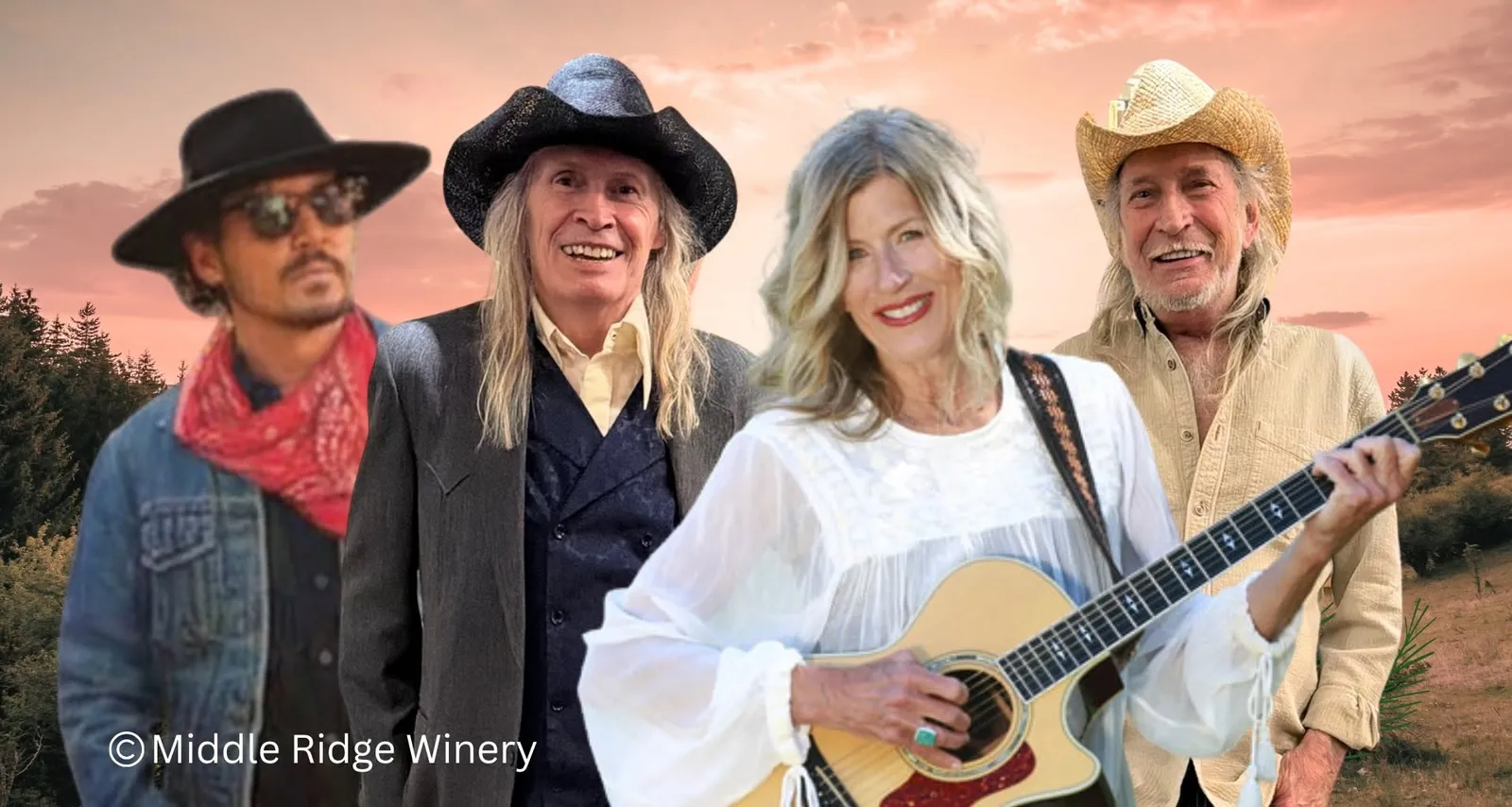 Country, Folk Rock and The Dusty Boots@ middleridge winery