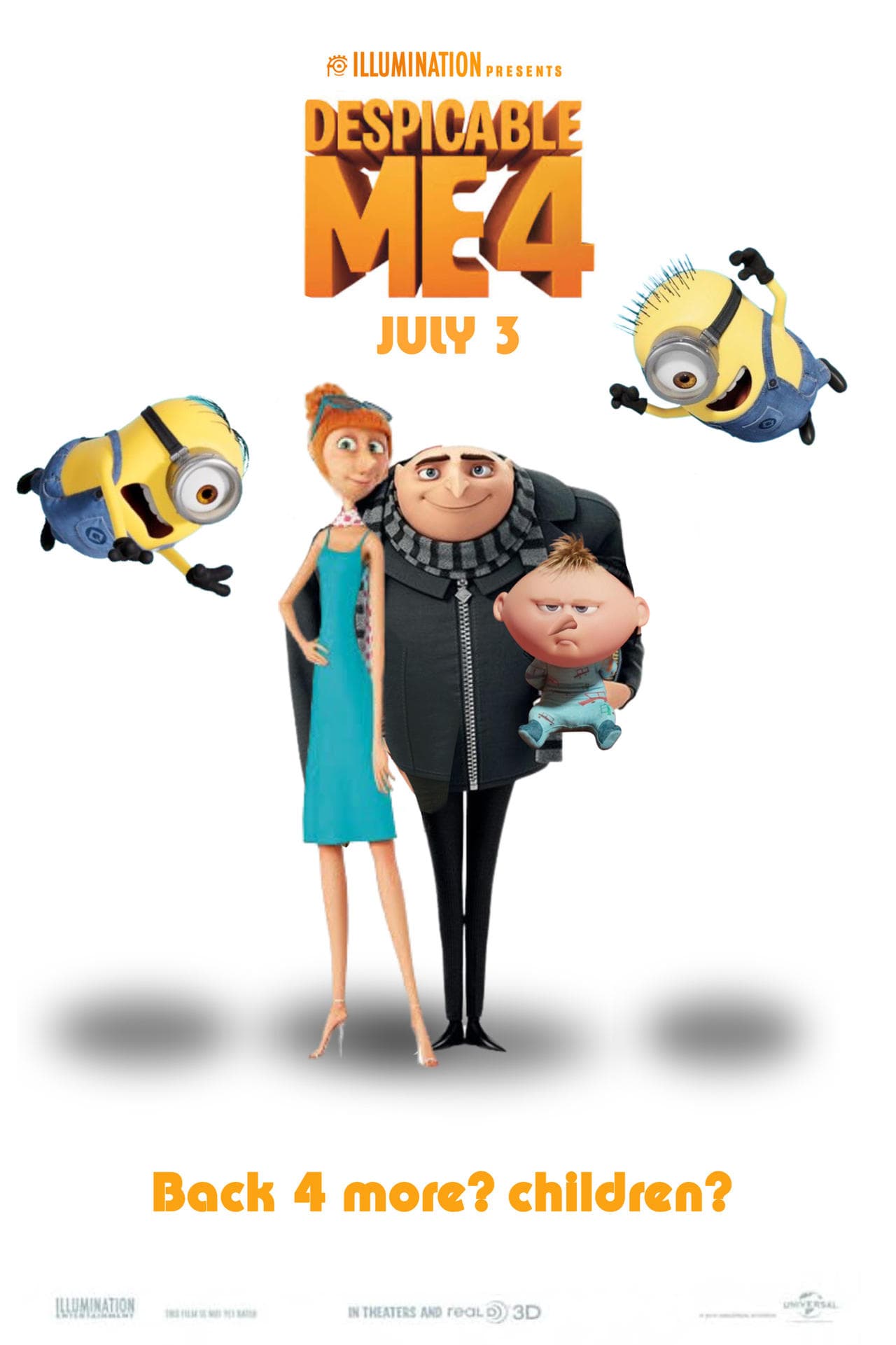 movie: DESPICABLE ME 4@ rustic theatre