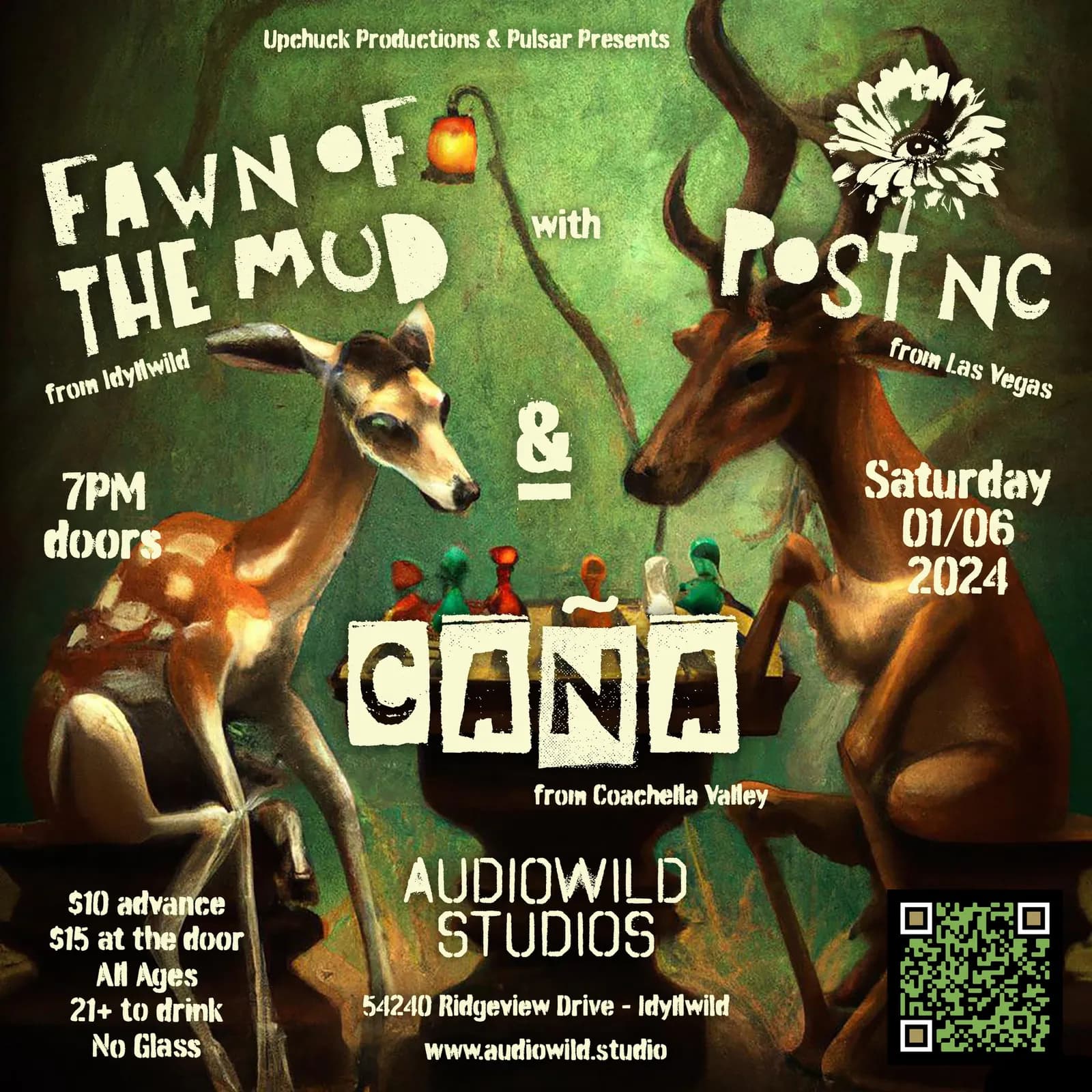 fawn of the mud@ audiowild studios