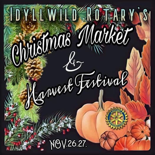 Idyllwild Rotary Annual Holiday Harvest Festival@Idyllwild Pines