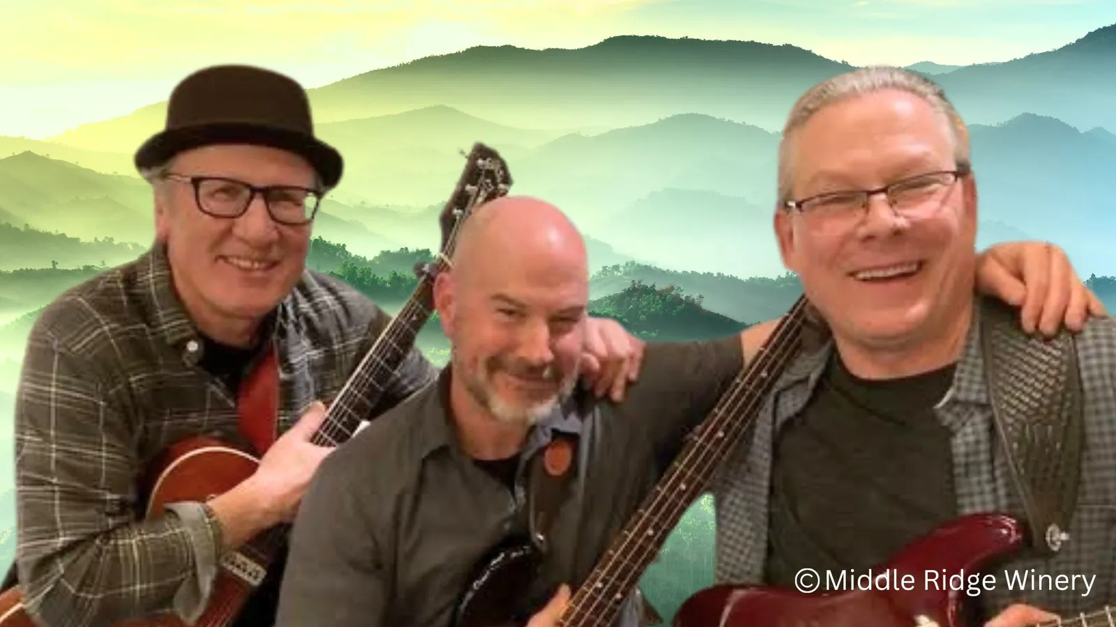 Modern Roots & R and B | In the Pocket (Miles, Scott & Jeff)@ middleridge winery