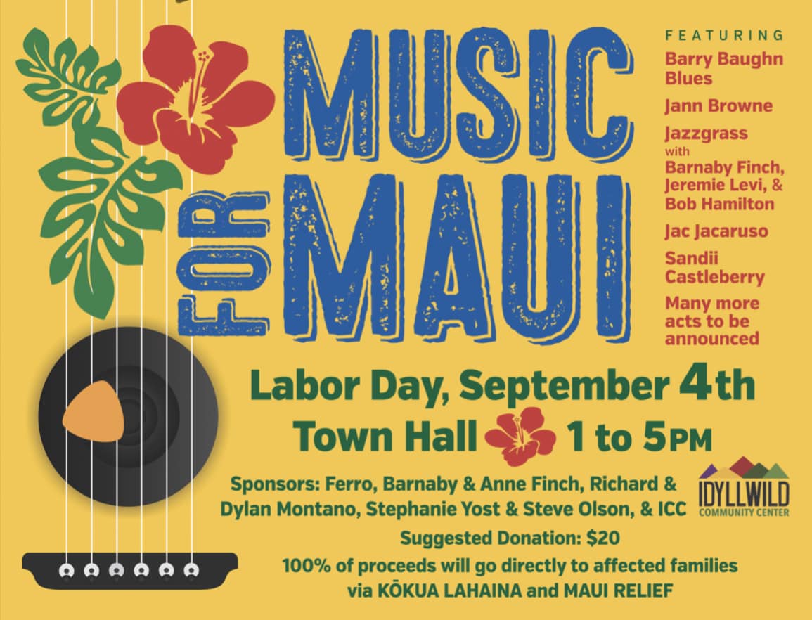 music for maui@ Town hall