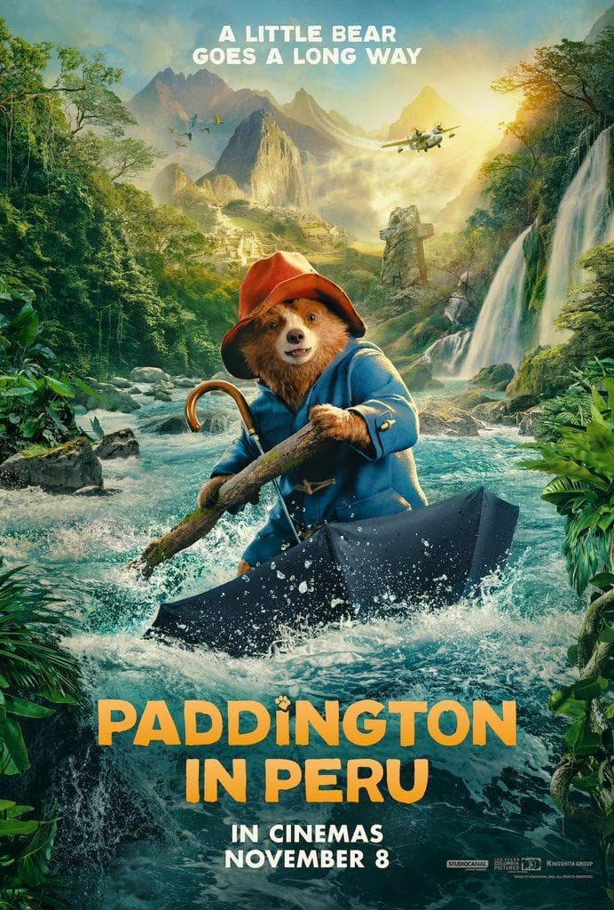 movie: PADDINGTON IN PERU@ rustic theatre