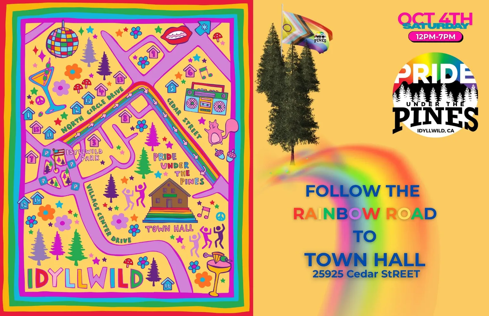 pride under the pines@ town Hall