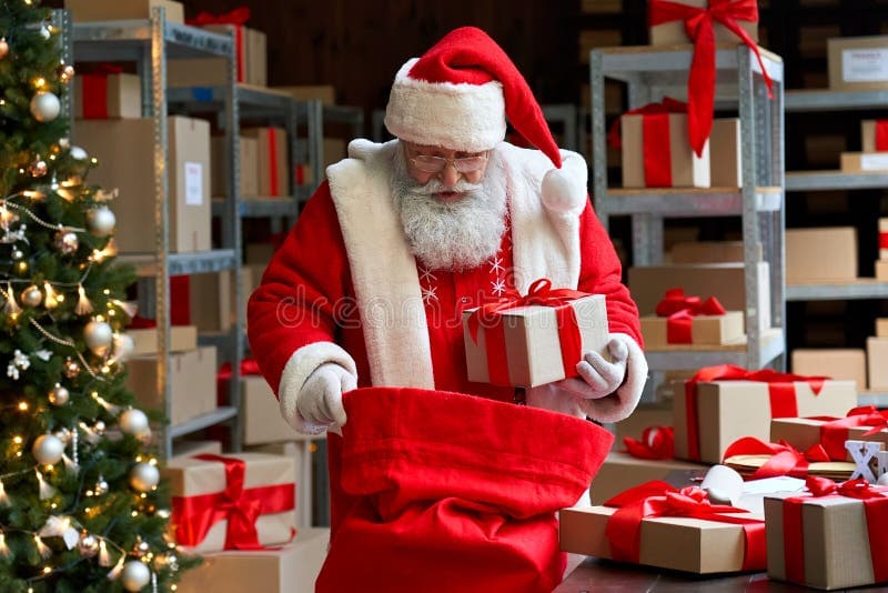 santa visit the rustic 3-5pm@
