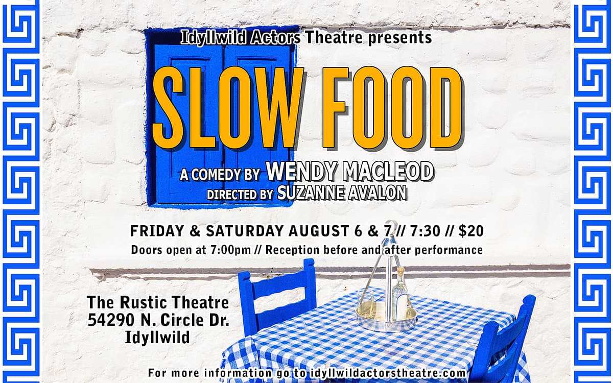 Slow Food Comedy Play@Rustic