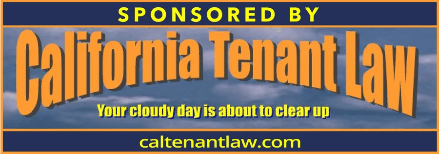 Sponsored by California Tenant Law