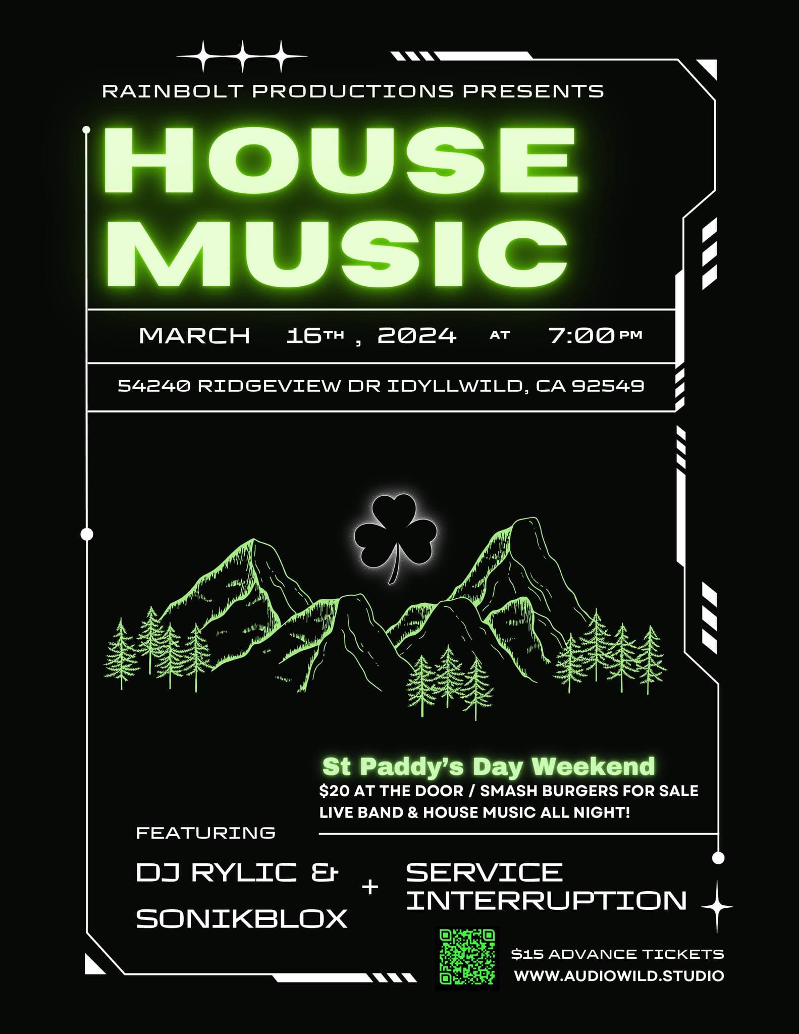 St. Paddy's day dance party-dj rylic@ Aydiowild studios
