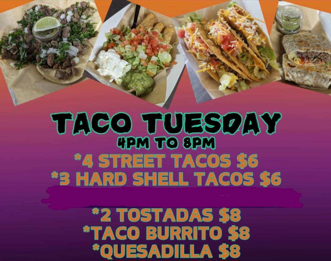 taco tuesdays @ the peak restaurant and bar