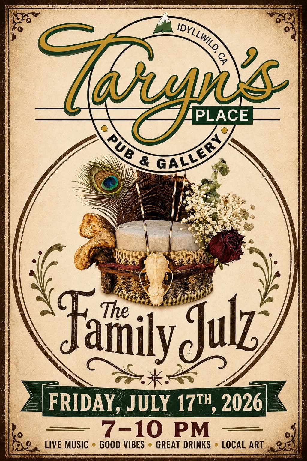 the family julz@ taryn's place